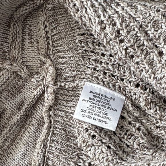 Style & Co. Heather Gray Ruffled Cardigan - Picture 4 of 4